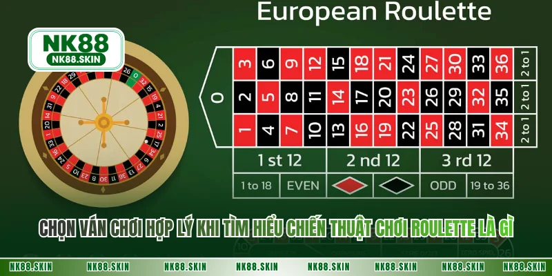 Chọn ván chơi hợp lý khi tìm hiểu chiến thuật chơi Roulette là gì